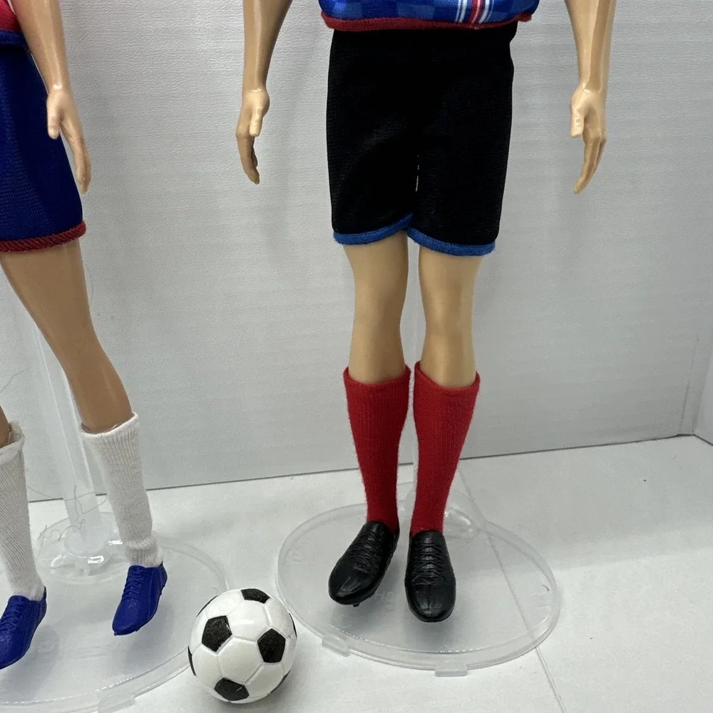 Mattel Set Ken & Barbie You Can Do Anything Soccer Player Career Athlete, Sports